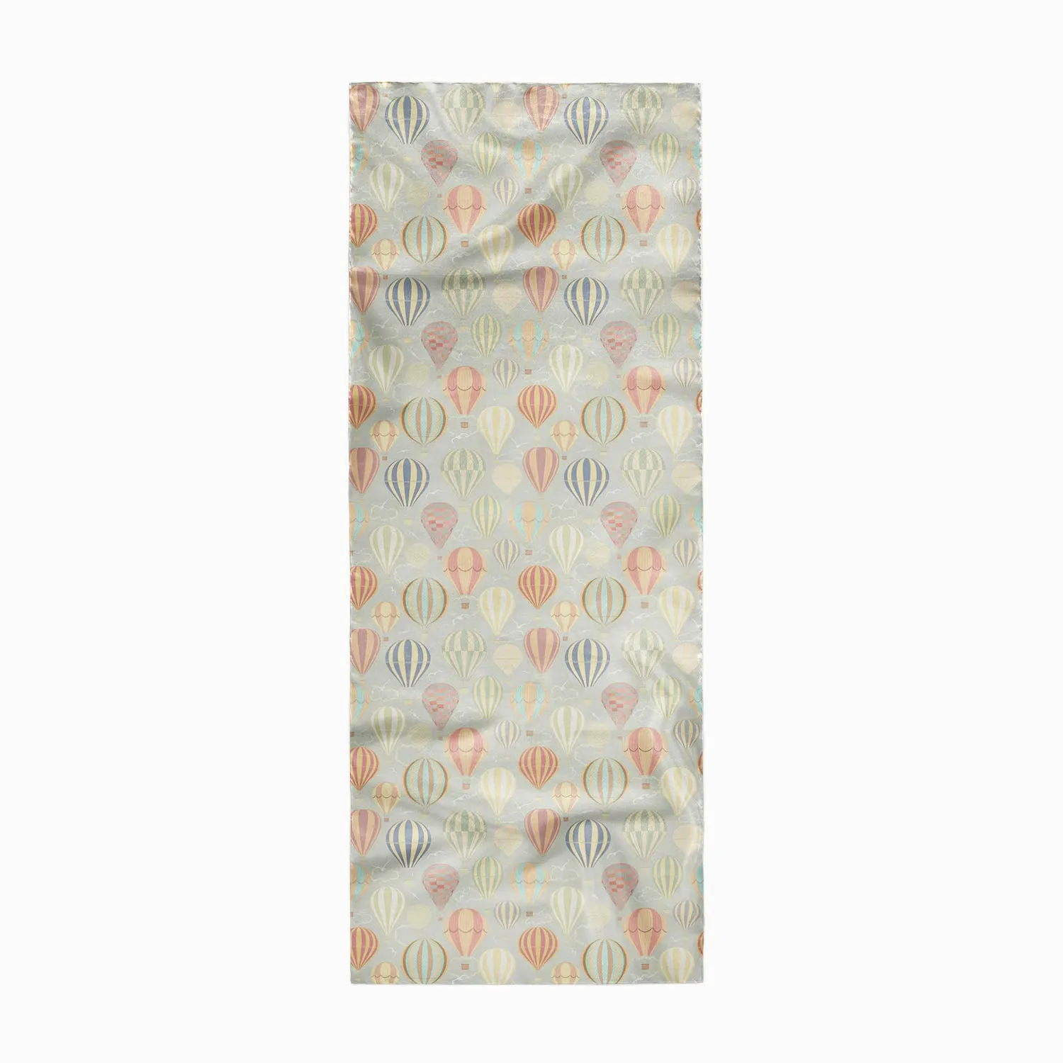 Air Balloons Printed Stole Dupatta Headwear | Girls & Women | Soft Poly Fabric