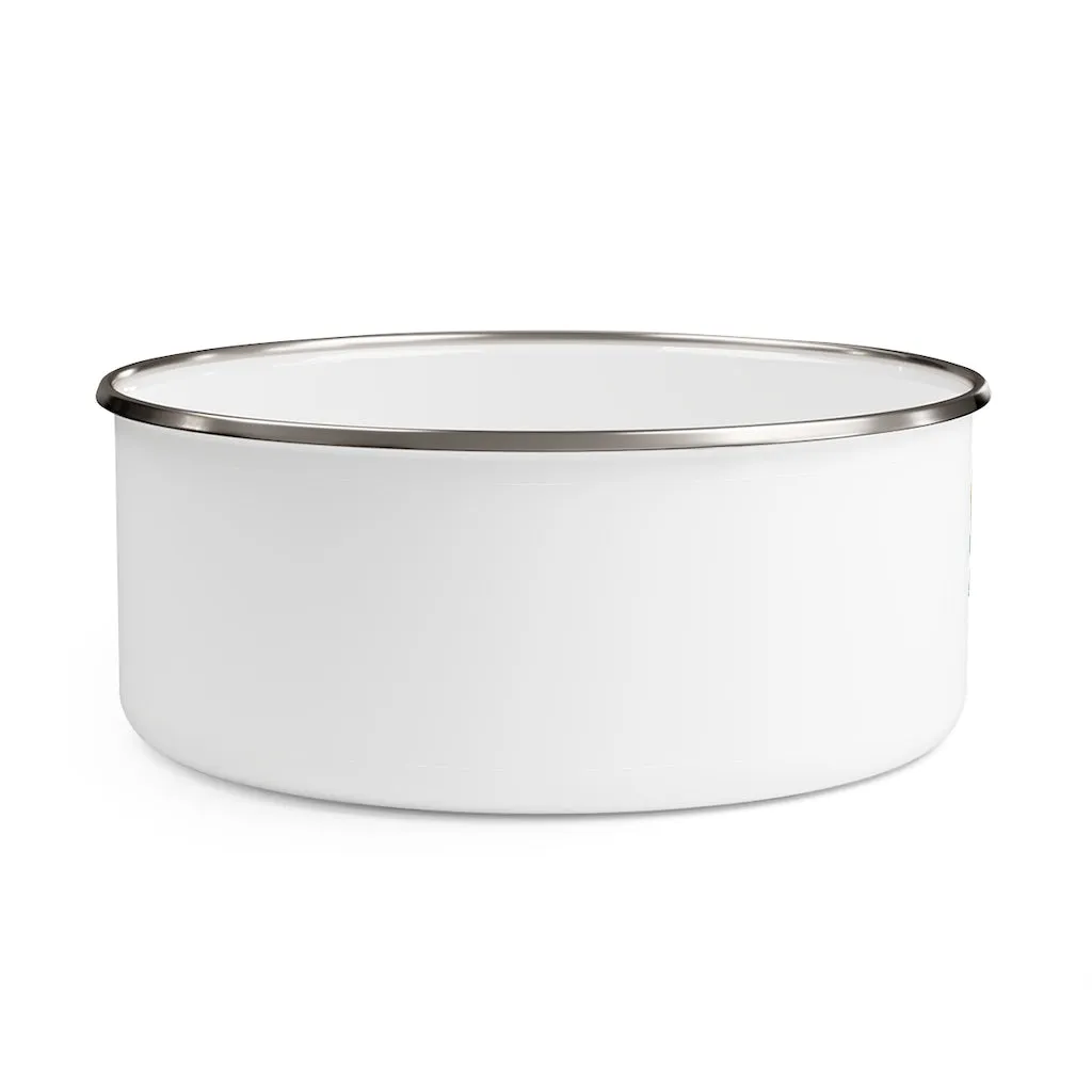 Blastdile Enamel Bowl