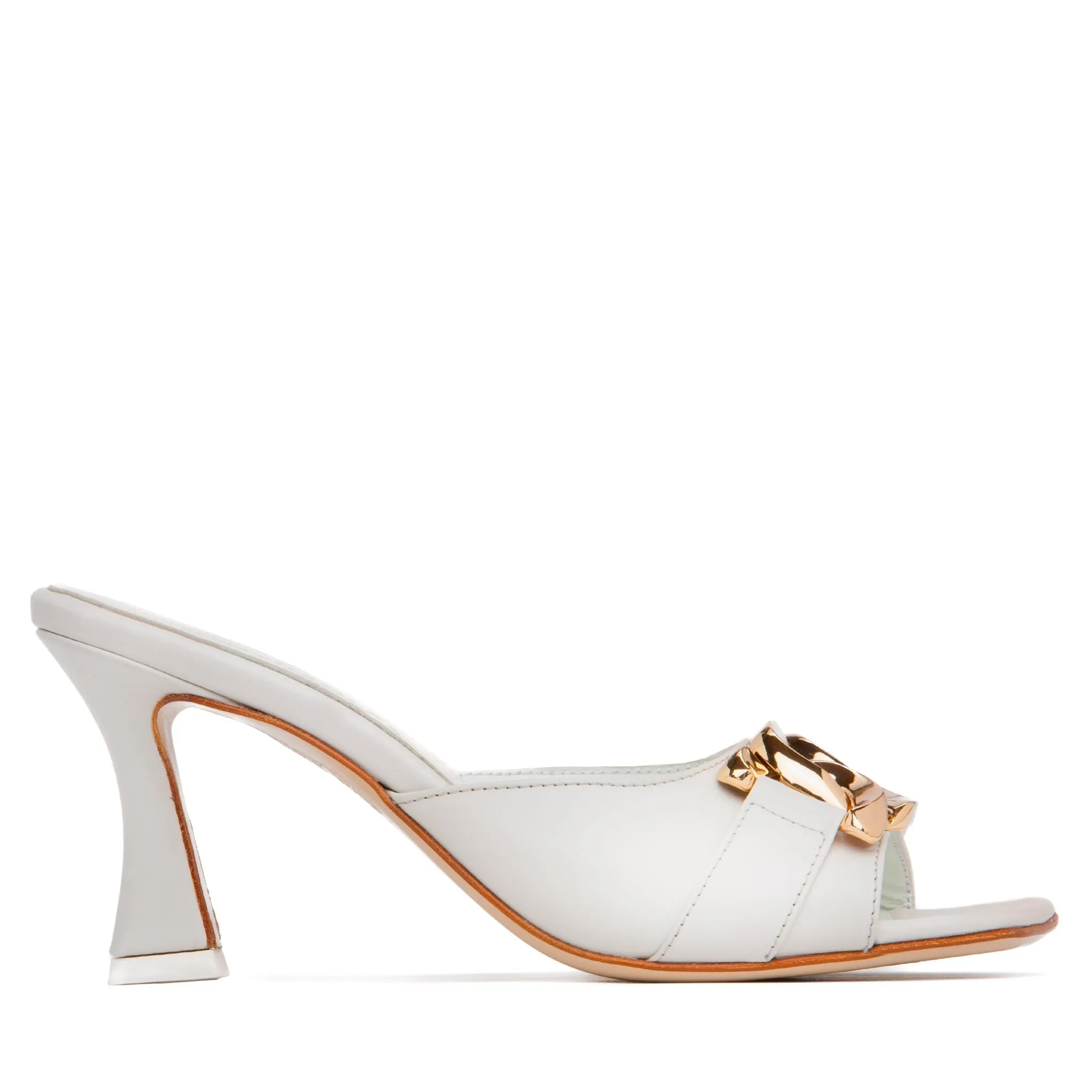 Gabriela Off-White Leather