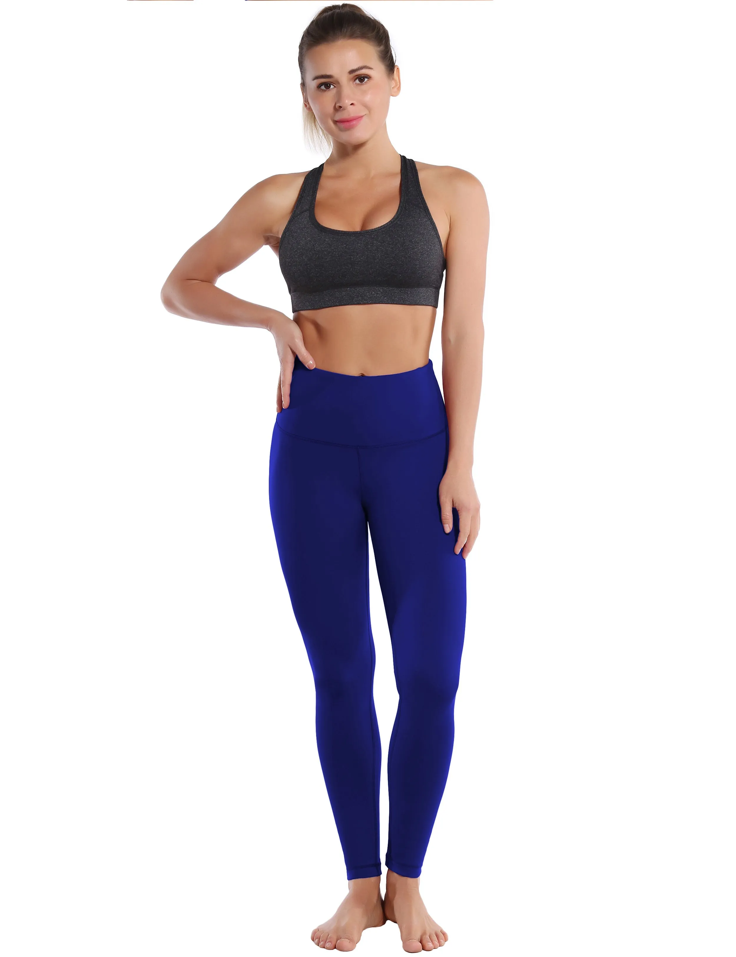 High Waist Gym Pants navy_Gym