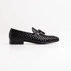 Mocada Tassel Loafer - Black