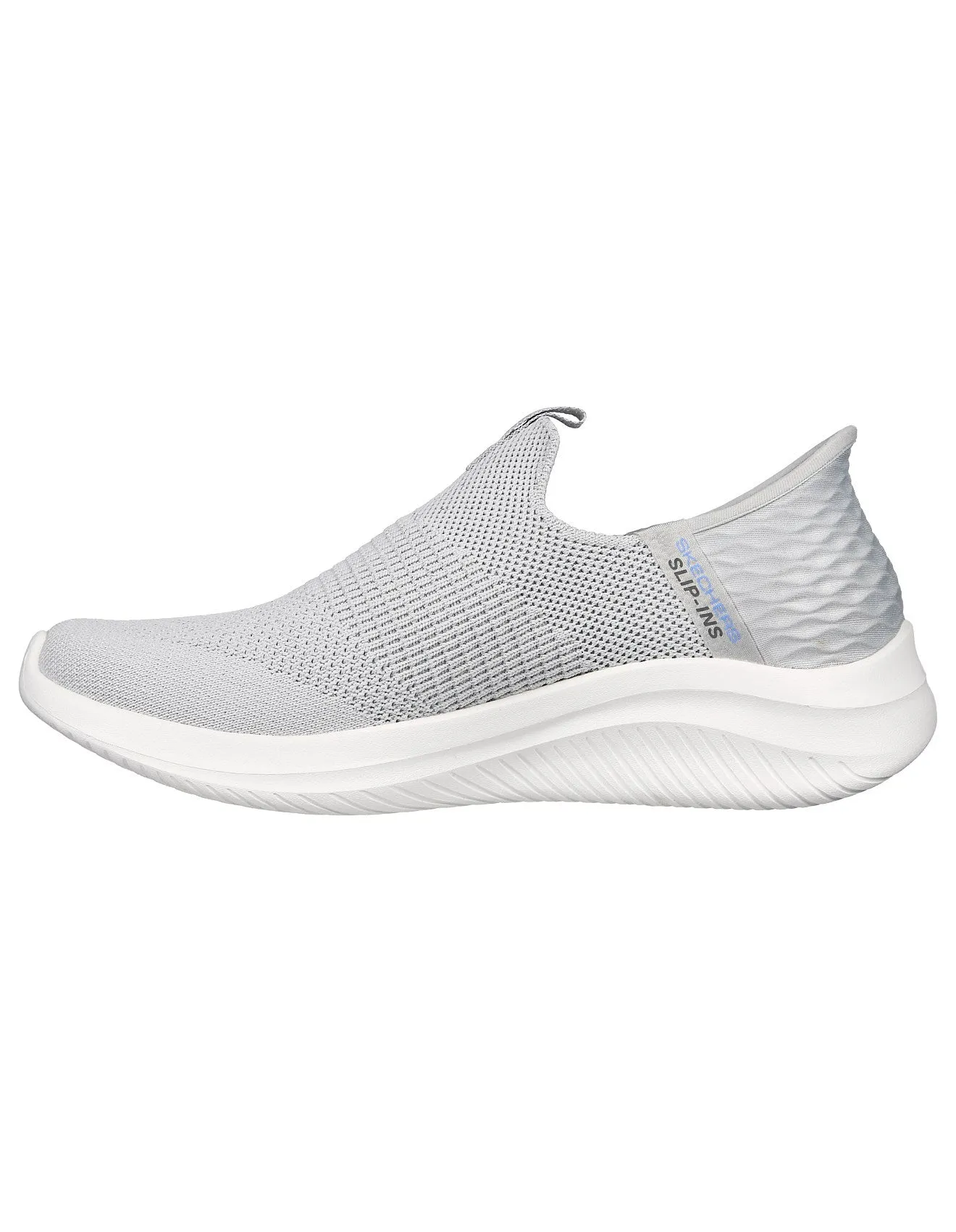 Skechers 'Ultra Flex 3.0 Glitter Me' - Grey-Silver