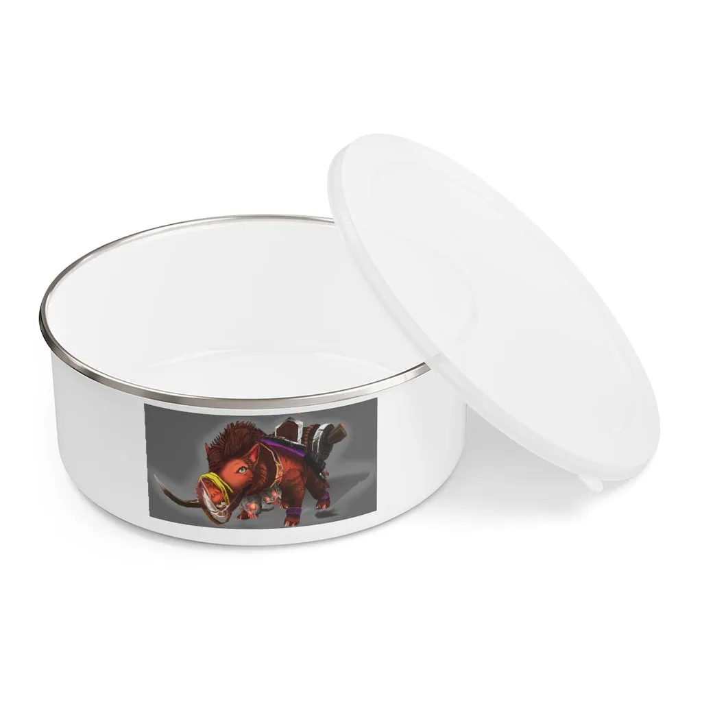 Spam the Death Mount Enamel Bowl