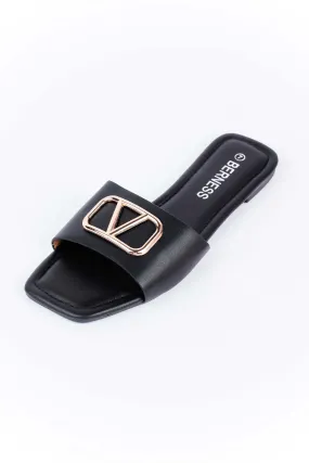 Vivian Sandals- Black